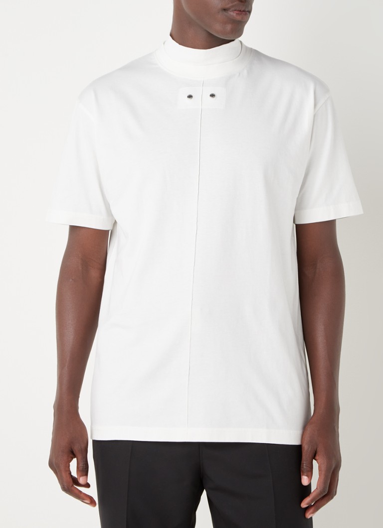 AMBUSH - T-shirt met opstaande kraag - Gebroken wit