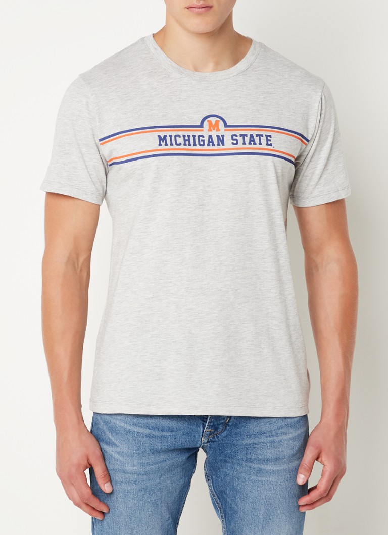 America Today - Easy T-shirt met print - Grijsmele
