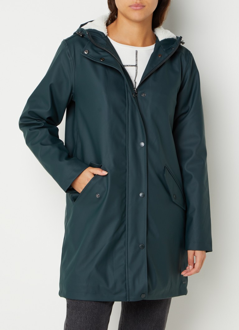 dames sweatvest met teddy voering