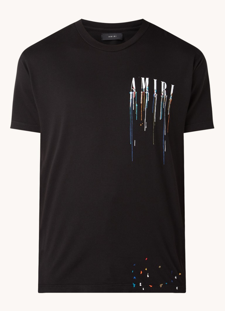 AMIRI Paint Drip Core Logo Tee White T-Shirt – PENGUIN