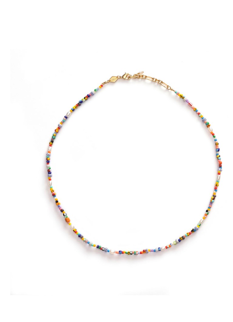 ANNI LU - Petit Alaia ketting verguld - Multicolor