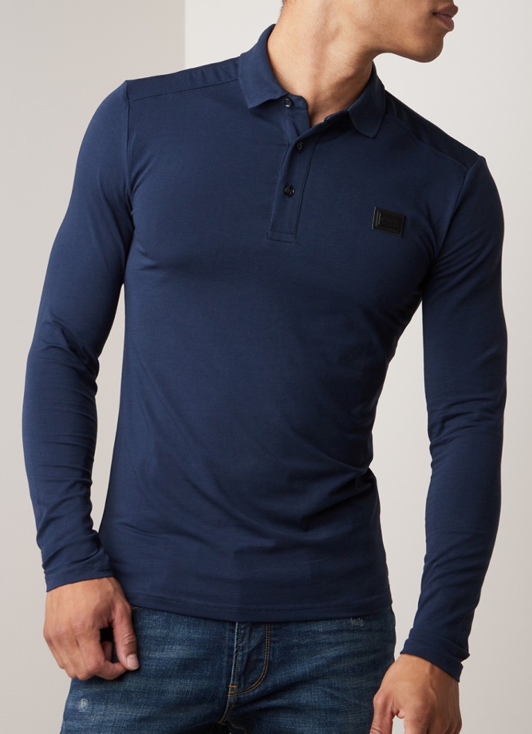 Antony Morato Regular fit polo met merkembleem ...