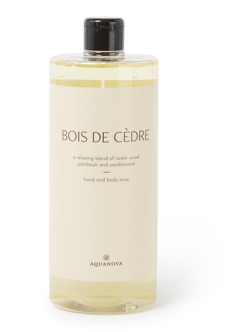 Aquanova - Bois de Cèdre handzeep navulling 1000 ml  - null