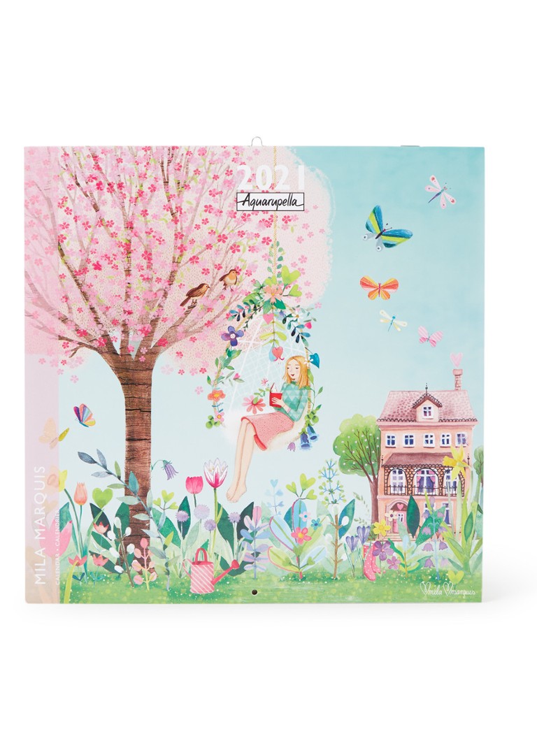 Aquarupella Mila Marquis Kalender 2021 Lichtroze De Bijenkorf mila marquis kalender 2021