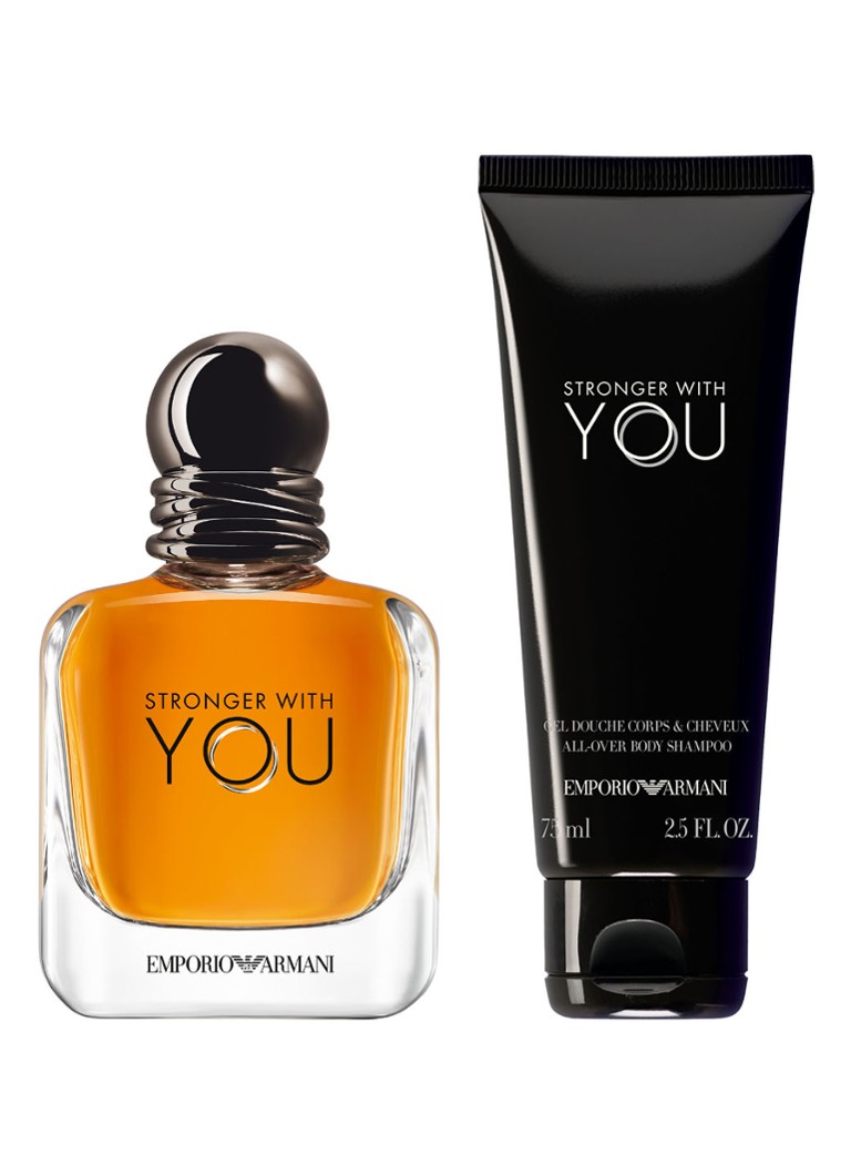 Armani Beauty - Giorgio Armani Stronger With You Eau de Toilette Geschenkset - verzorgingsset - null
