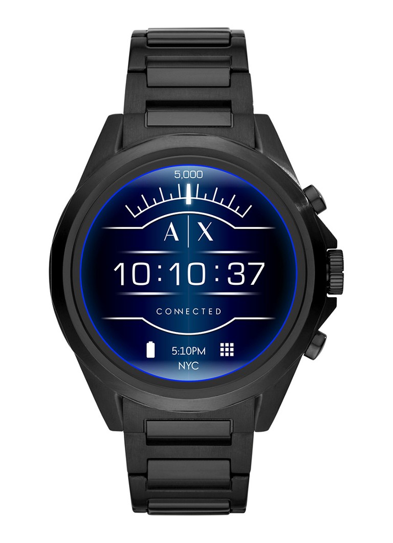 armani exchange connected drexler 48mm smartwatch