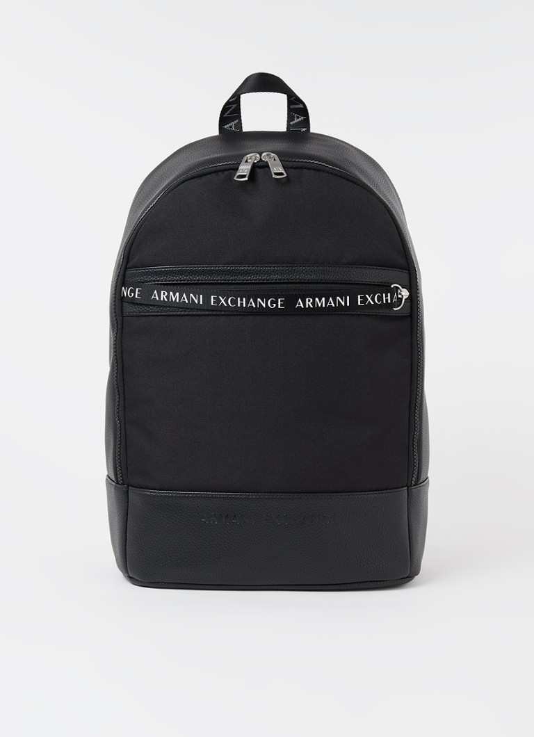 Armani Exchange - Rugzak met 13,3 inch laptopvak - Zwart