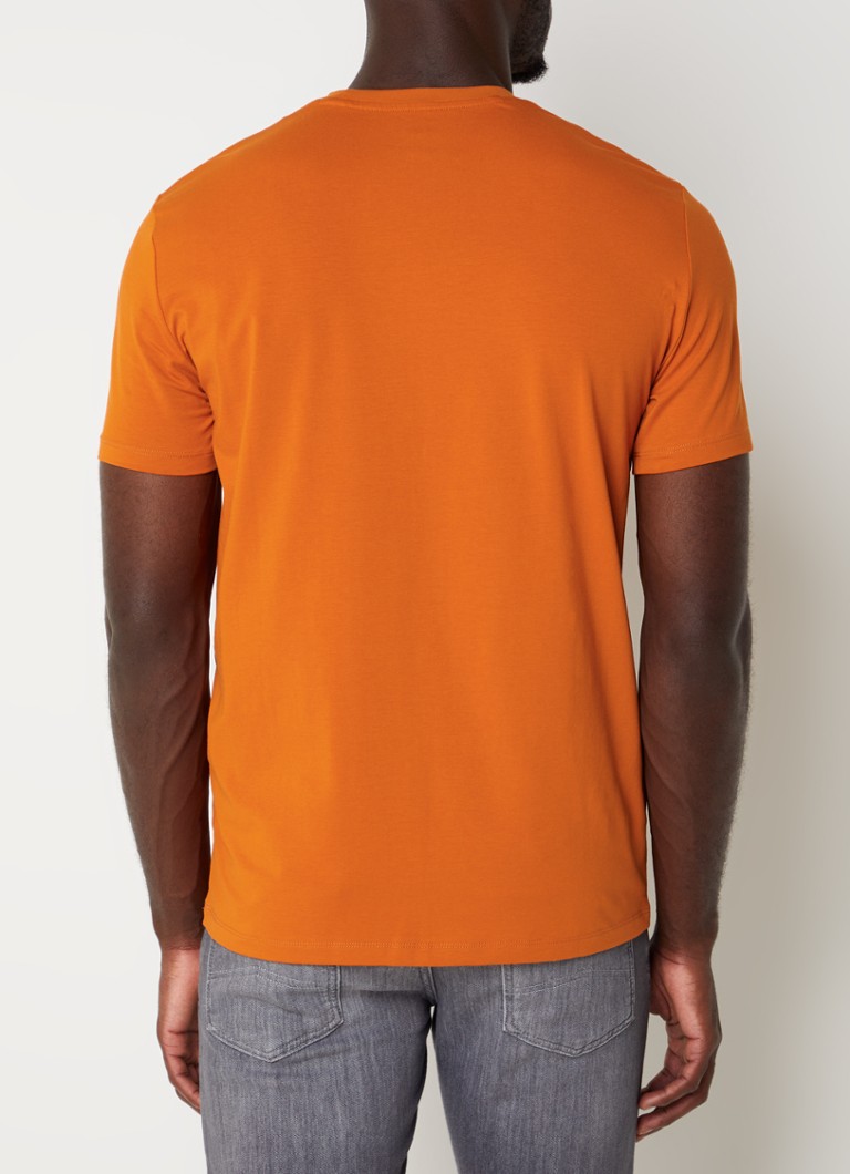 orange armani exchange t shirt