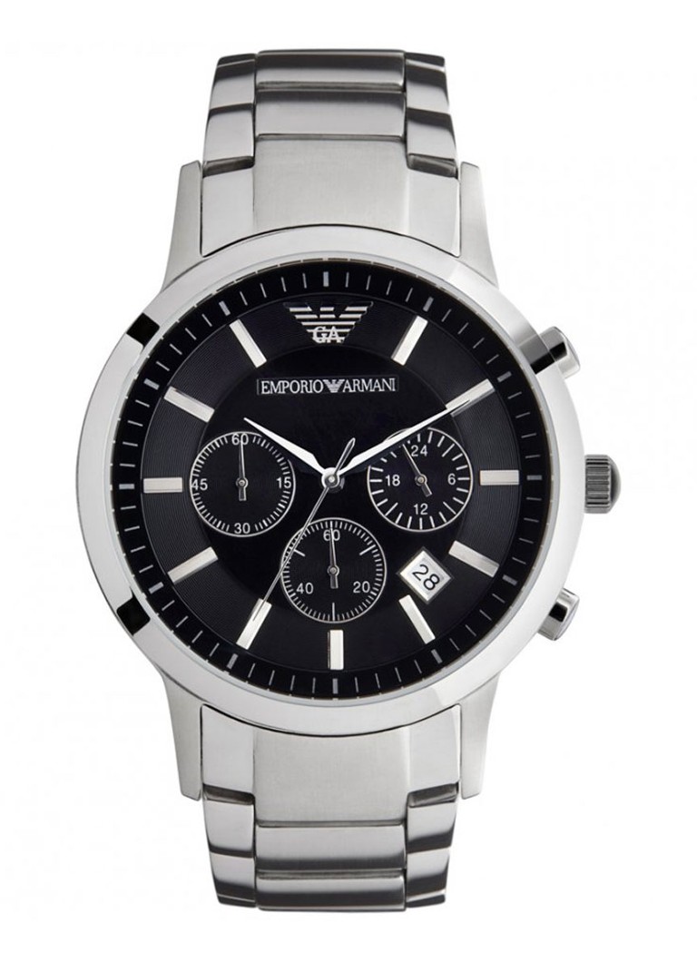 Armani Horloge Bijenkorf Herenhorloge Armani Horloge En Armband