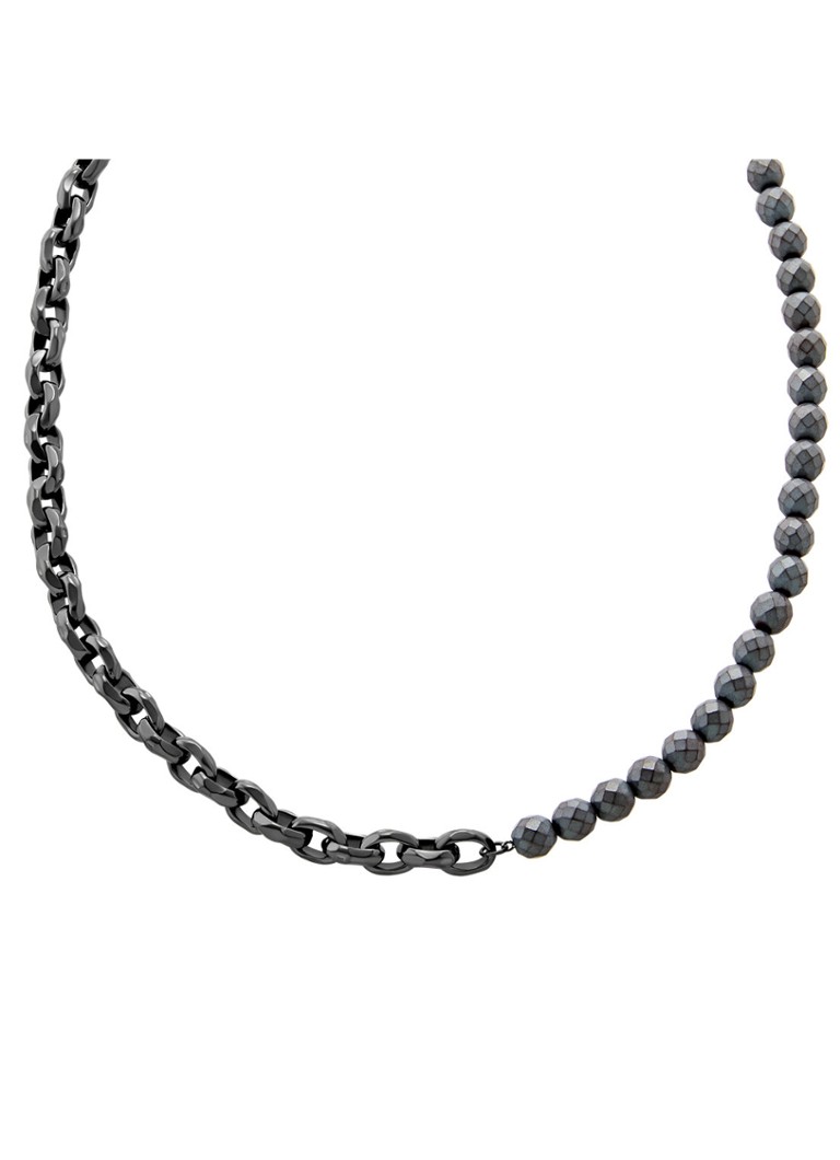 Armani - Ketting AXG0150060 - Antraciet