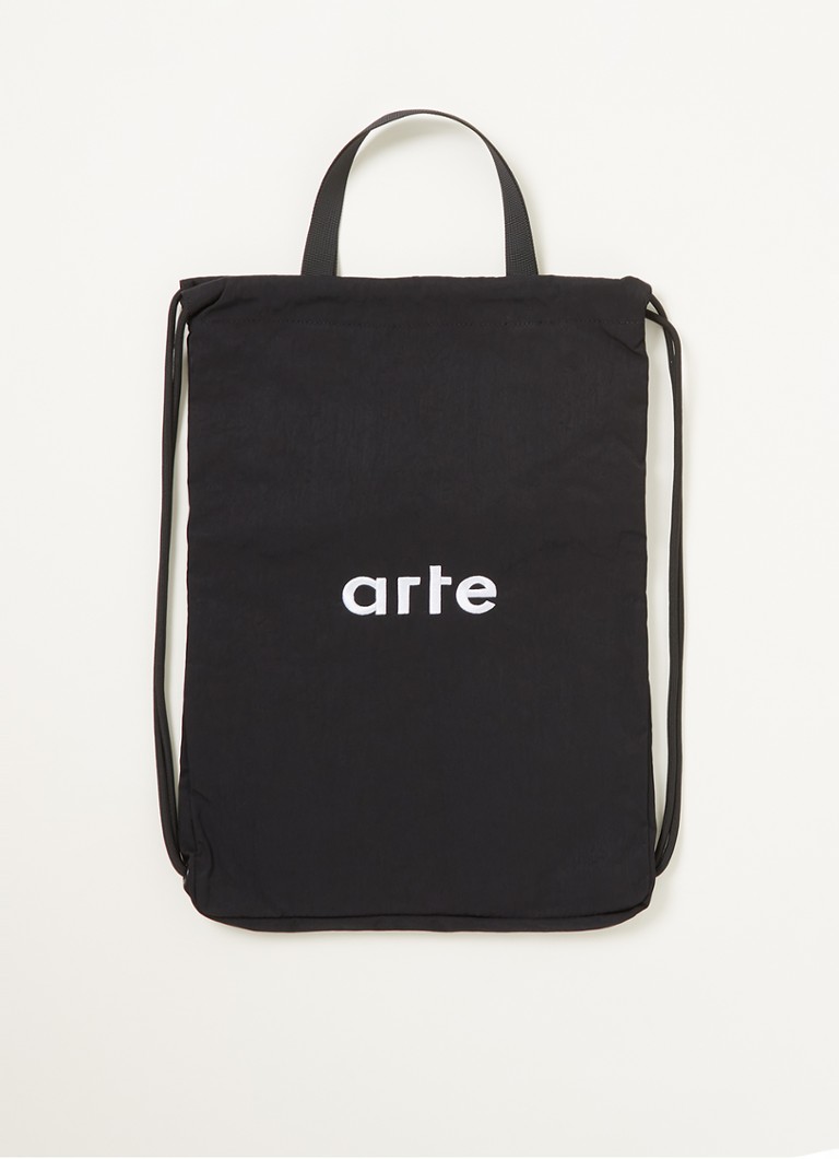Arte Antwerp - Bradley handtas met logo - Zwart