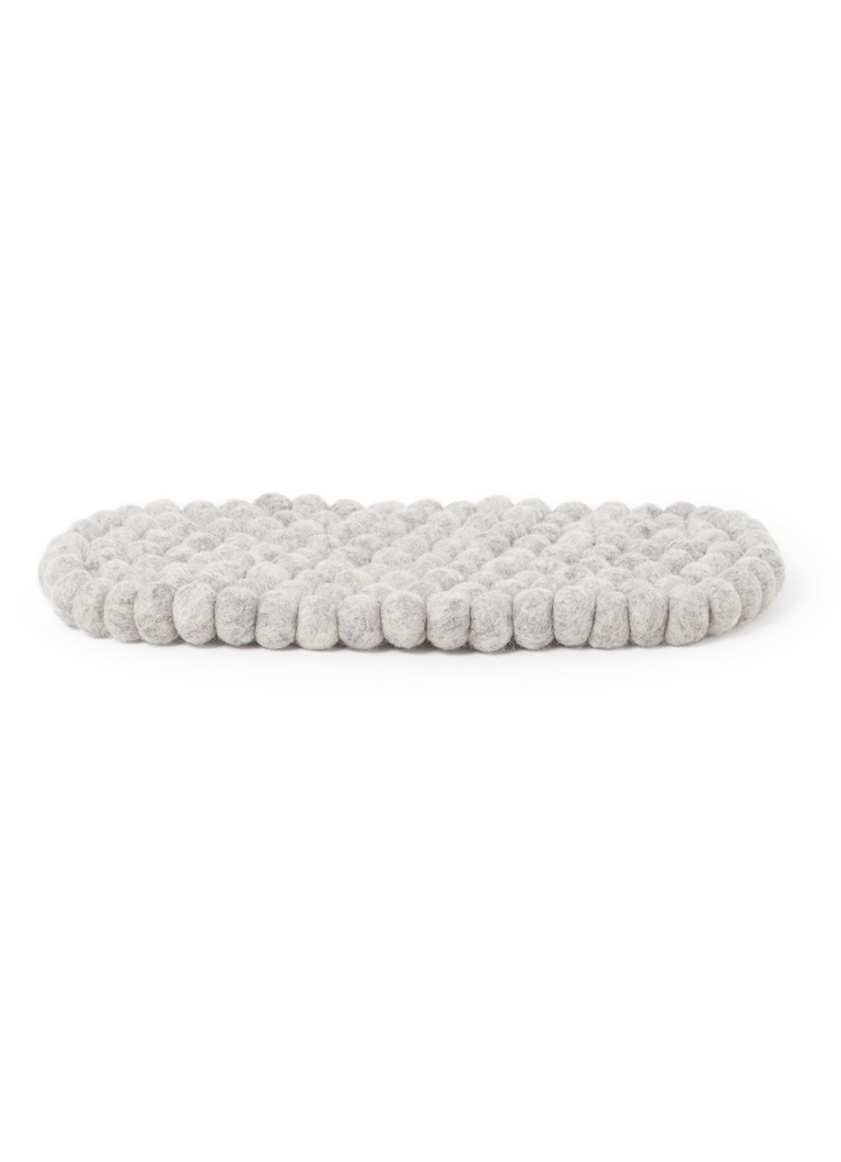 Aveva - Oval pannenonderzetter - Lichtgrijs