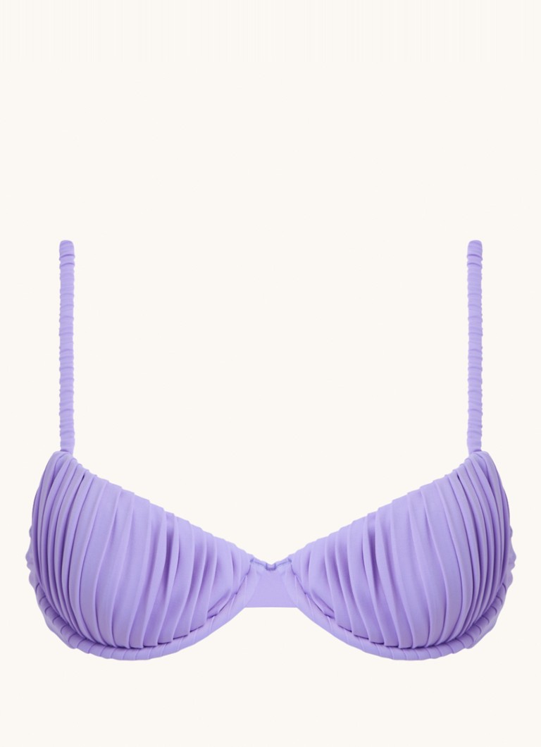 Fuchsia Push Up Bikini Top met Beugels Fuchsia Push Up Bikini Top met Beugels