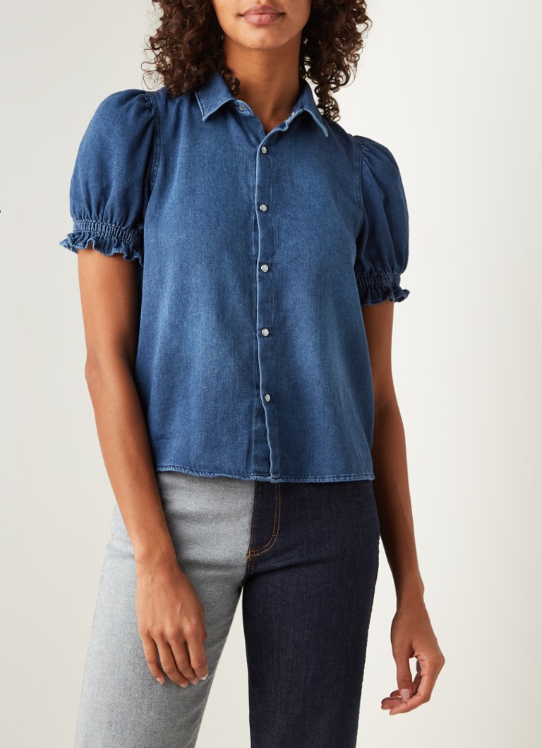 spijker blouse dames