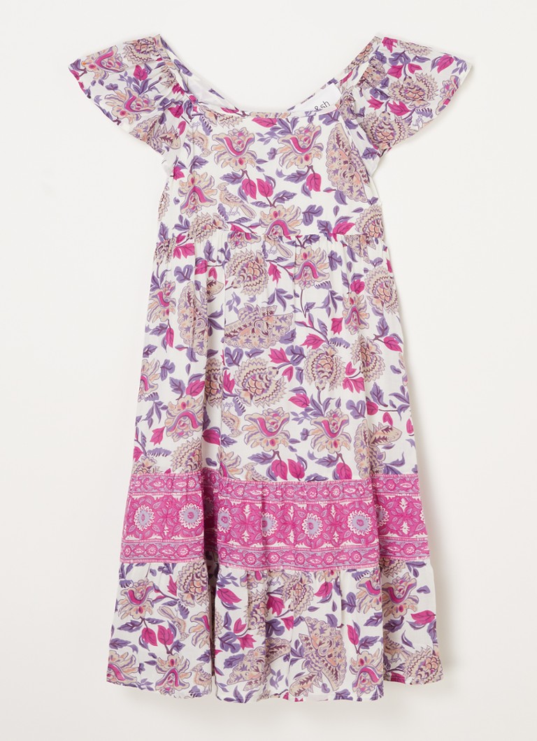 ba&sh - Kyzee jurk met print - Violet