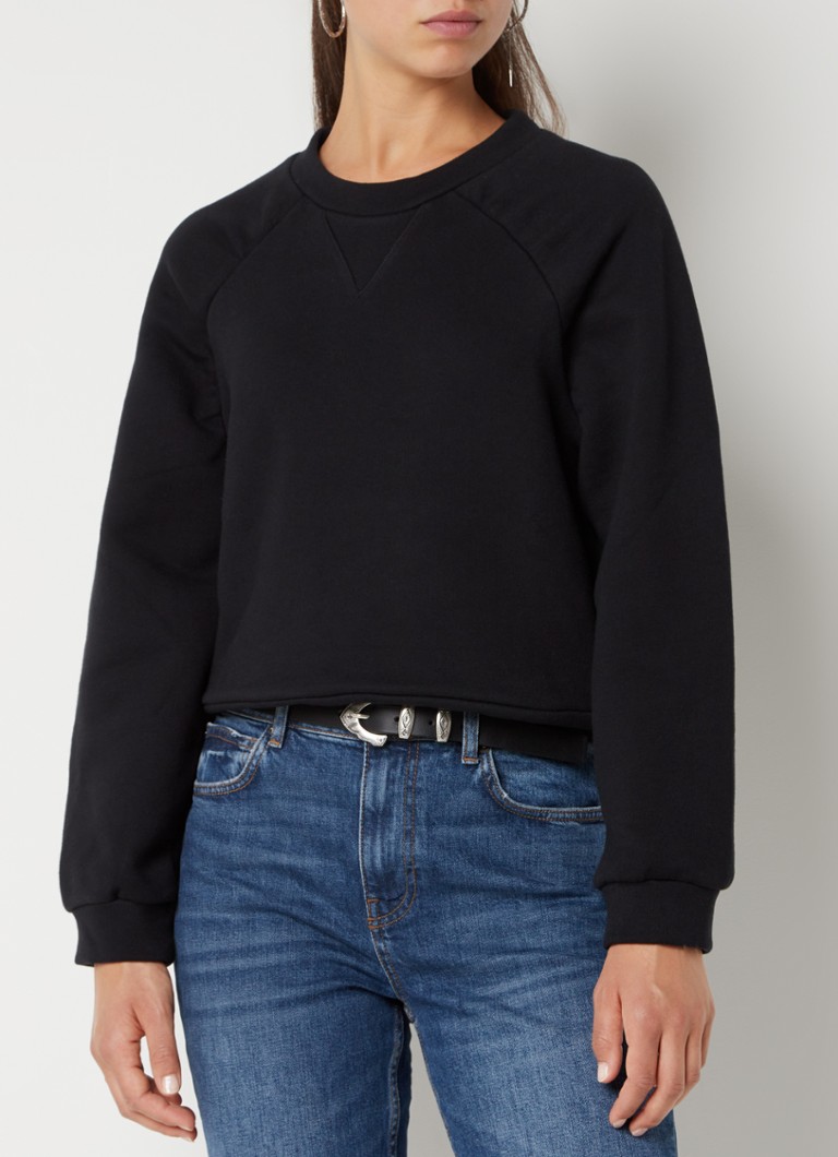 ba&sh - Lee sweater met stretch - Zwart