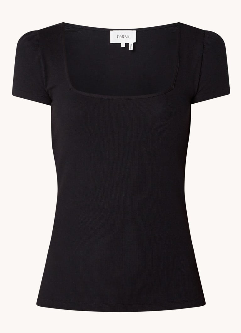 women's square neck tee shirts