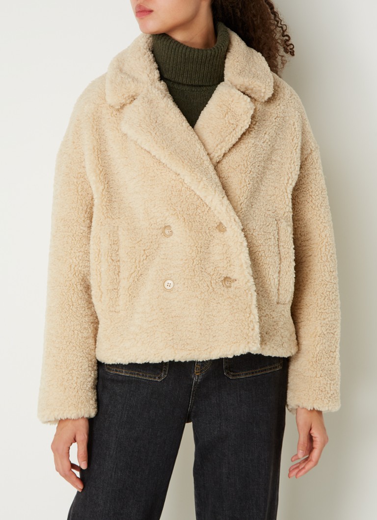 reiss funnel neck coat