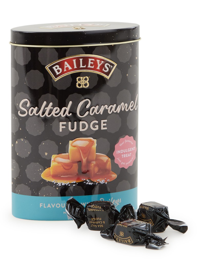 Baileys - Baileys Sea Salt Caramel Fudge in bewaarblik 250 gram - null