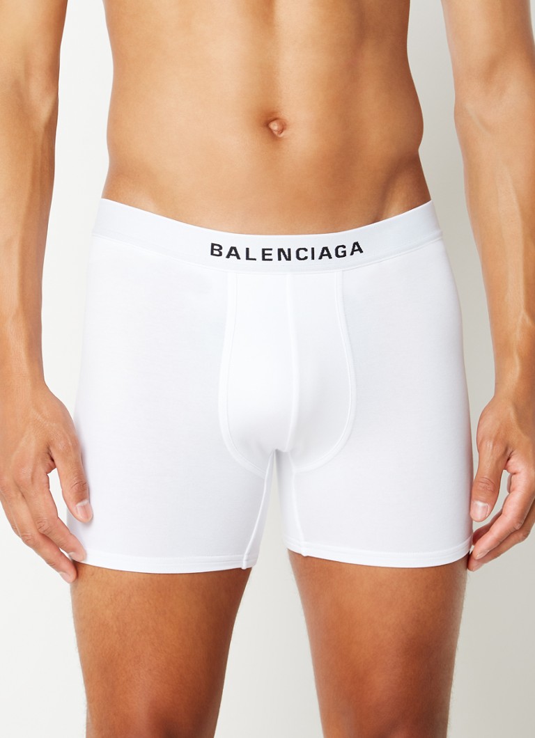 Balenciaga - Boxershort met logoband - Wit