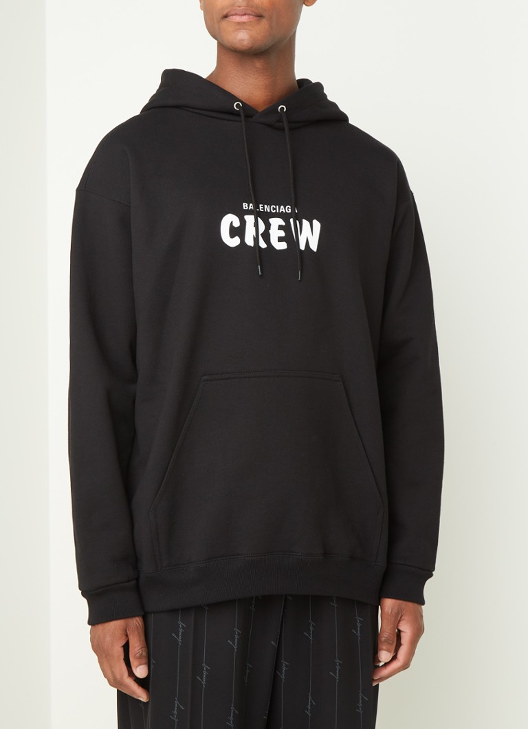 balenciaga backprint hoodie