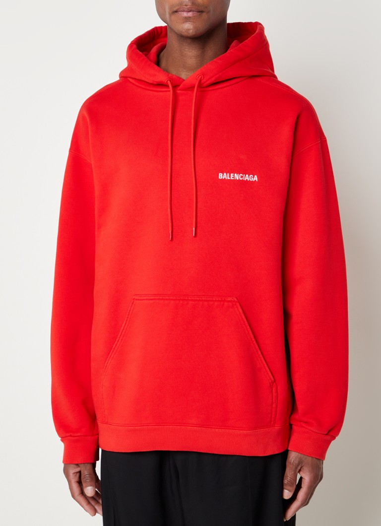balenciaga backprint hoodie