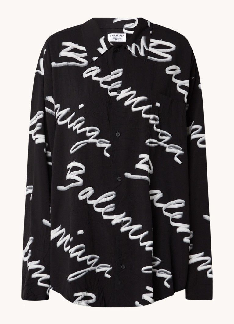 balenciaga blouse heren