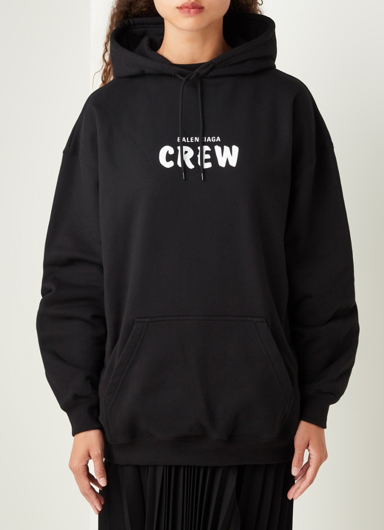 balenciaga backprint hoodie