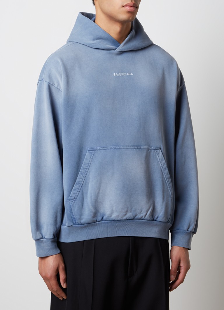 balenciaga backprint hoodie