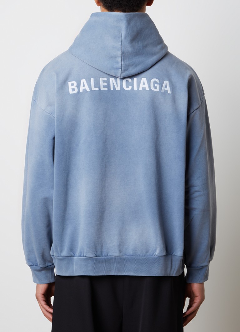 balenciaga backprint hoodie