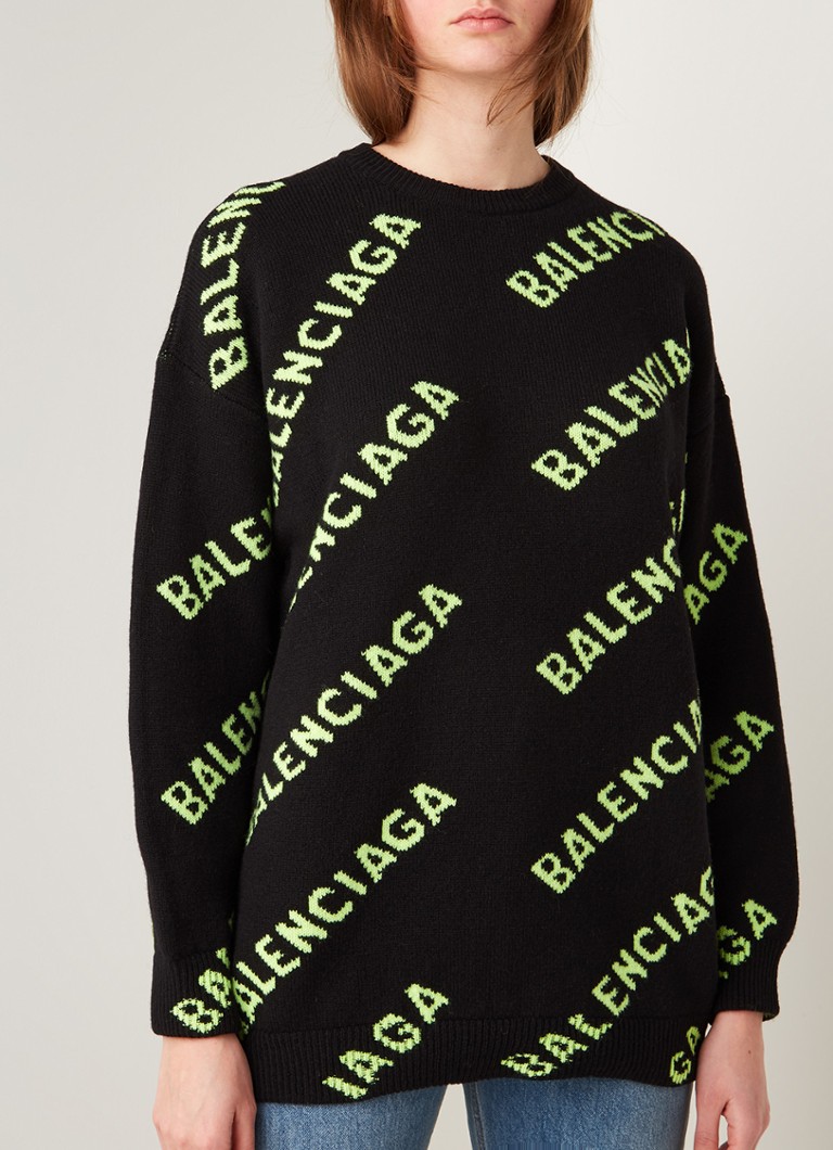 balenciaga wool pullover