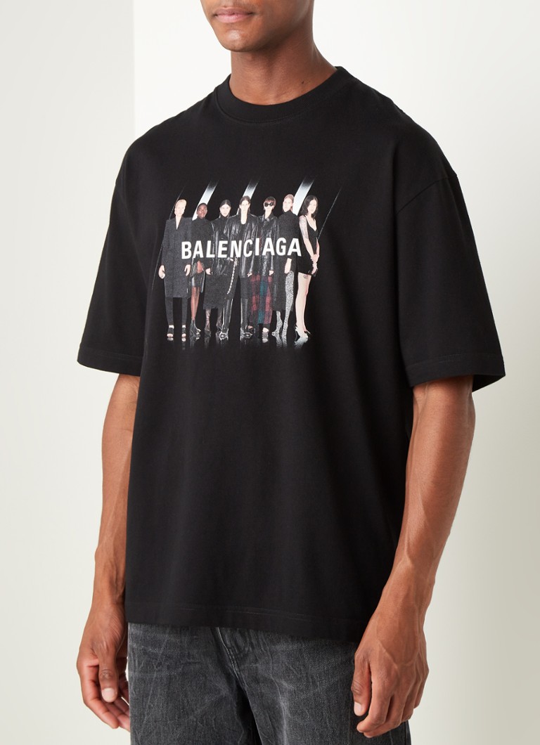 balenciaga band t shirt