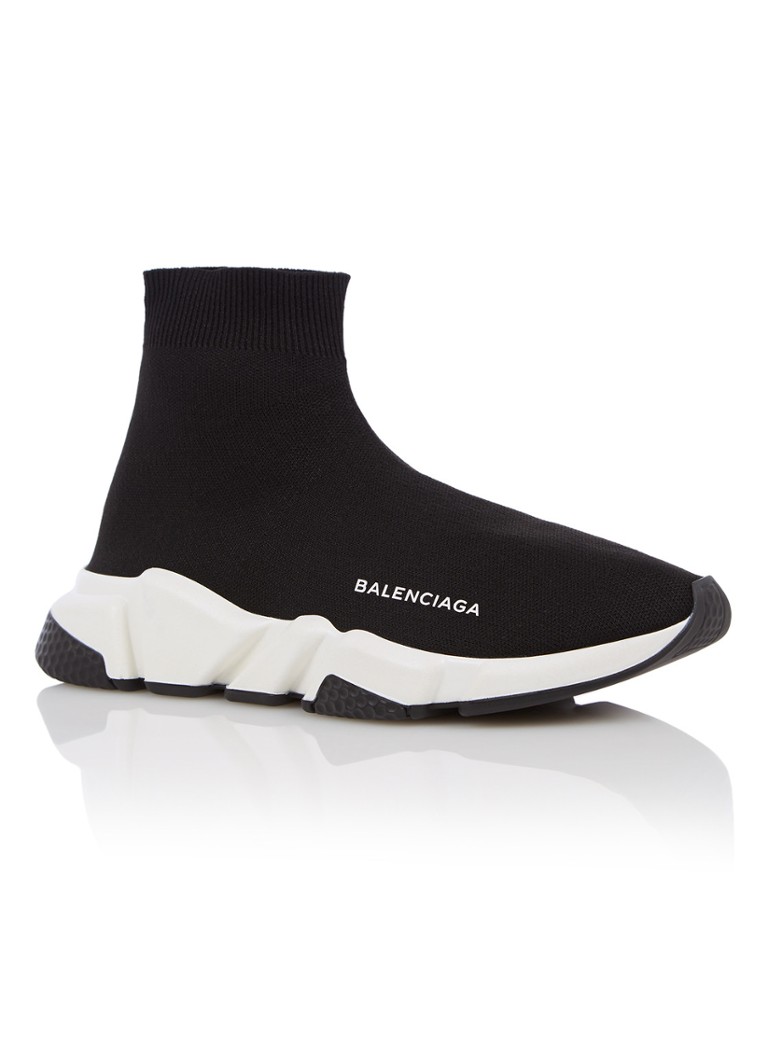 Balenciaga Speed sneaker met logo • de Bijenkorf