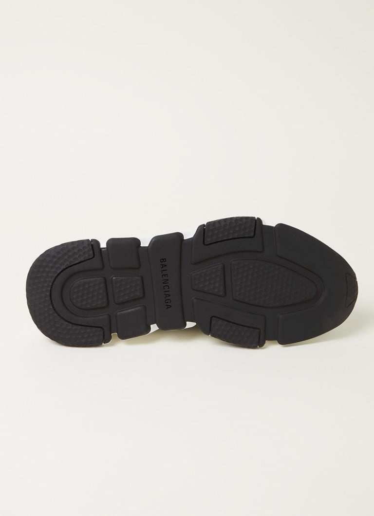 Balenciaga Speed Trainer glitter sneaker met logo • Zwart • de Bijenkorf