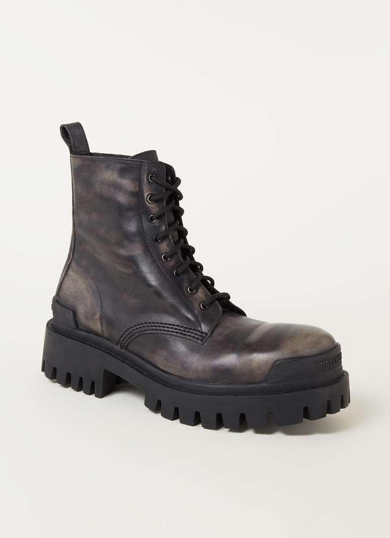balenciaga biker boots