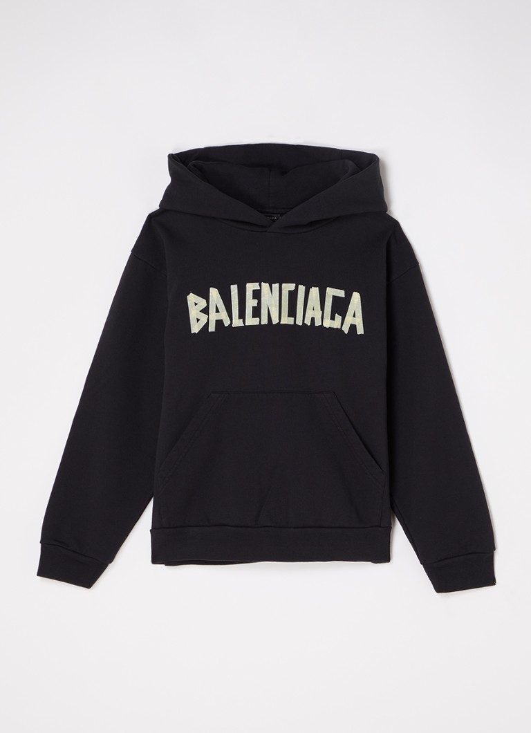 balenciaga backprint hoodie