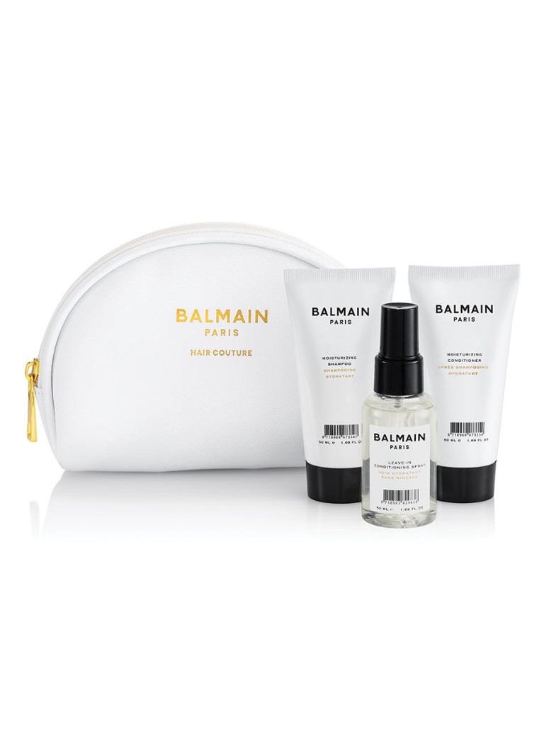 Balmain Paris Hair Couture Cosmetic Bag Care Essentials travel size