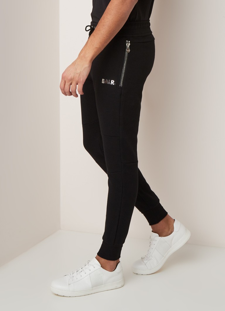 Ontdooien, ontdooien, vorst ontdooien Geestelijk Oxideren BALR. Q-Series slim fit joggingbroek met ritszakken • Zwart • de Bijenkorf