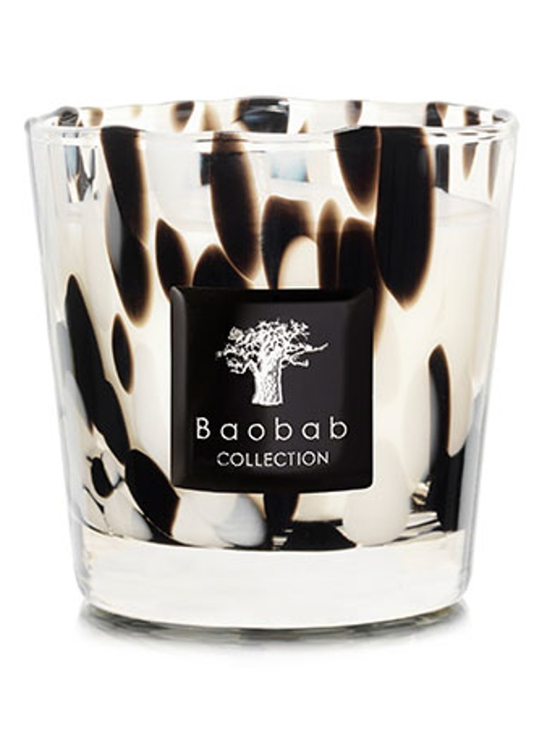 Baobab Collection - Black Pearls Max 1 geurkaars 190 gram - Zwart