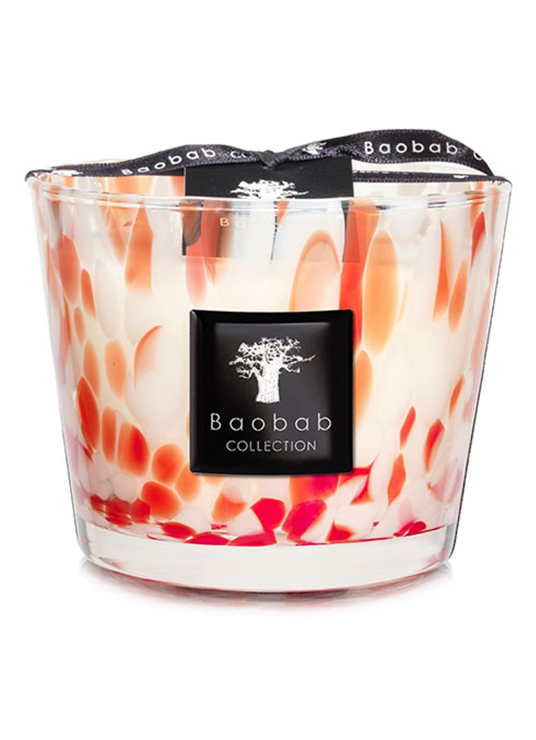 Baobab Collection - Coral Pearls Max 10 geurkaars 500 gram - Oranje