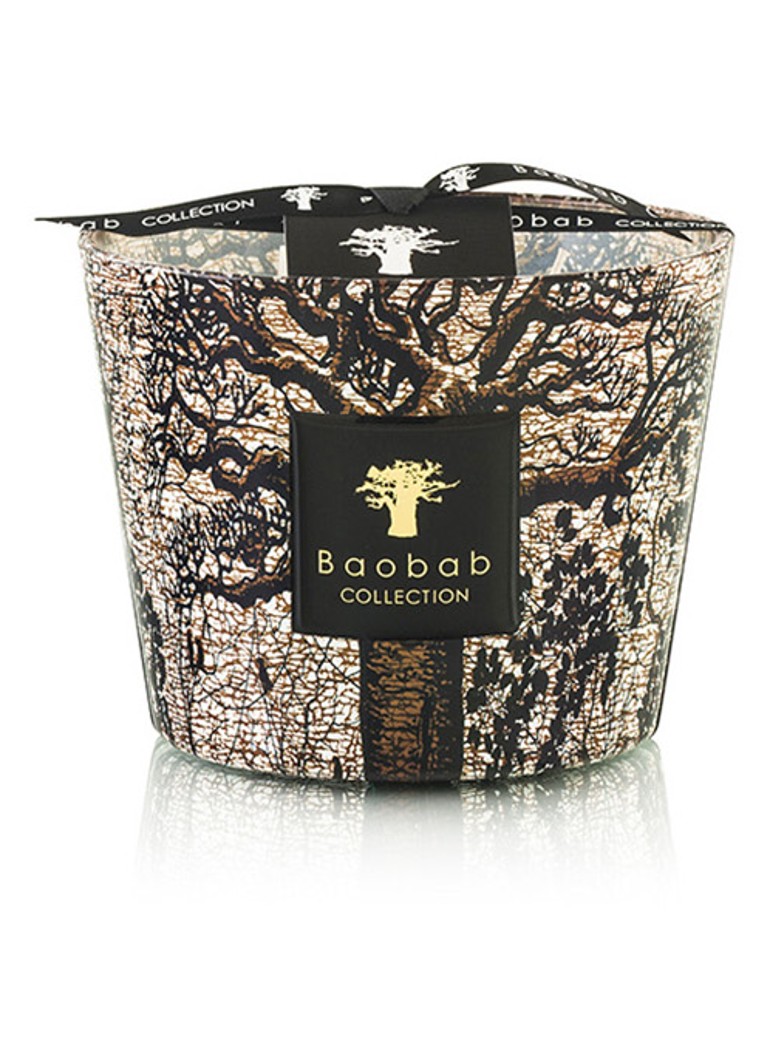 Baobab Collection - Max 10 Sacred Trees Morondo geurkaars 500 gram - Bruin