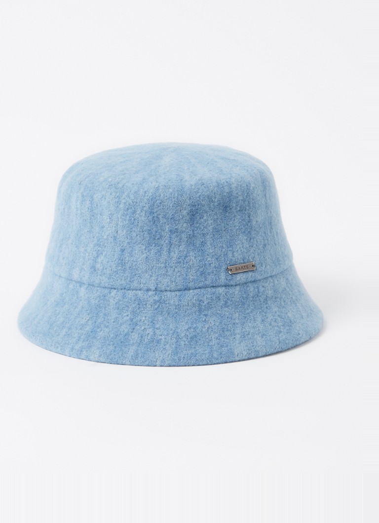Barts - Xennia bucket hoed van wol - Blauw