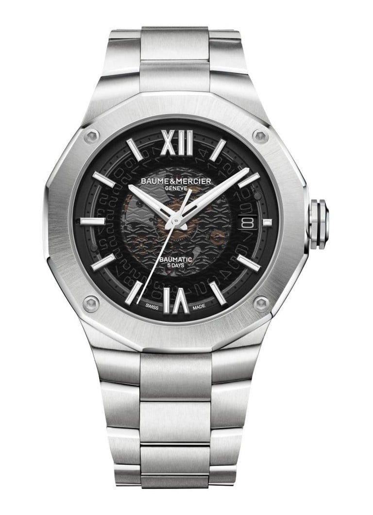 Baume & Mercier - Riviera horloge M0A10702 - Zilver