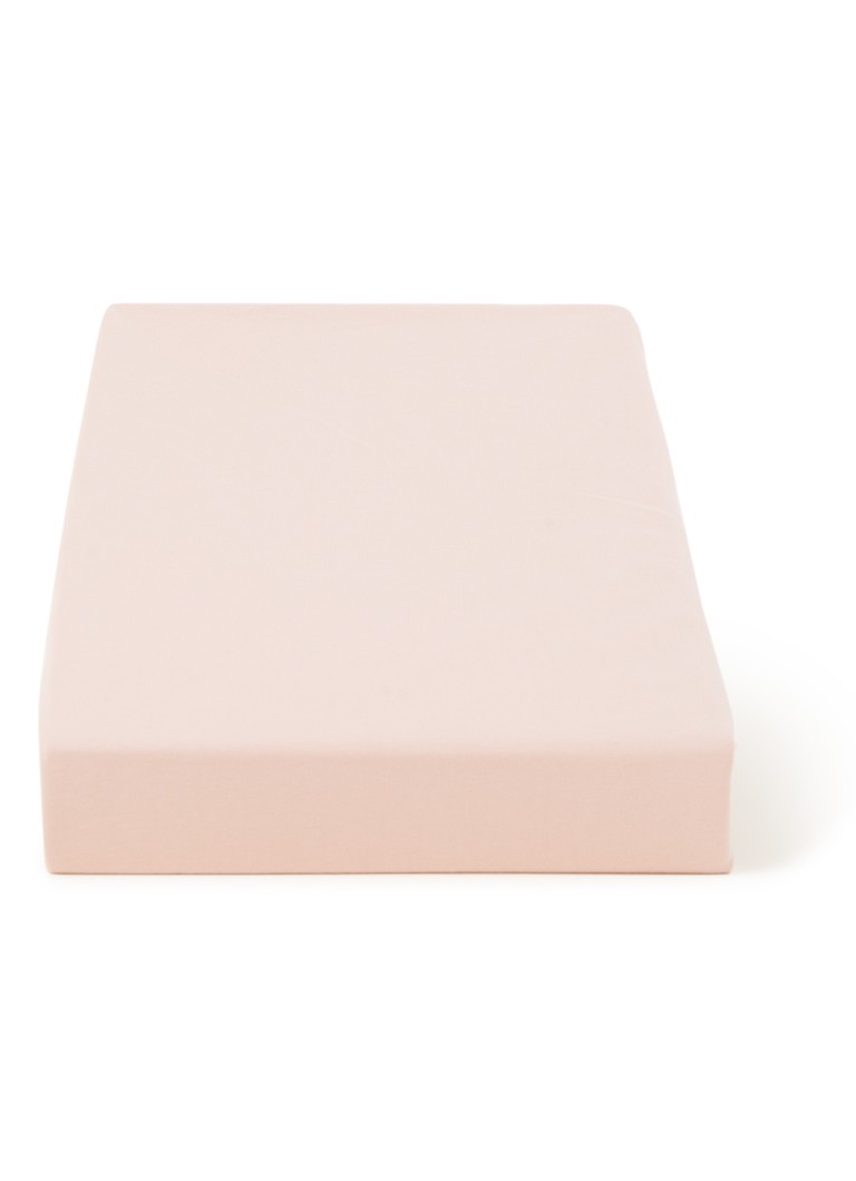 BeddingHouse Dutch Design - Hoeslaken van biologisch katoen, hoekhoogte 28 cm - Zalmroze