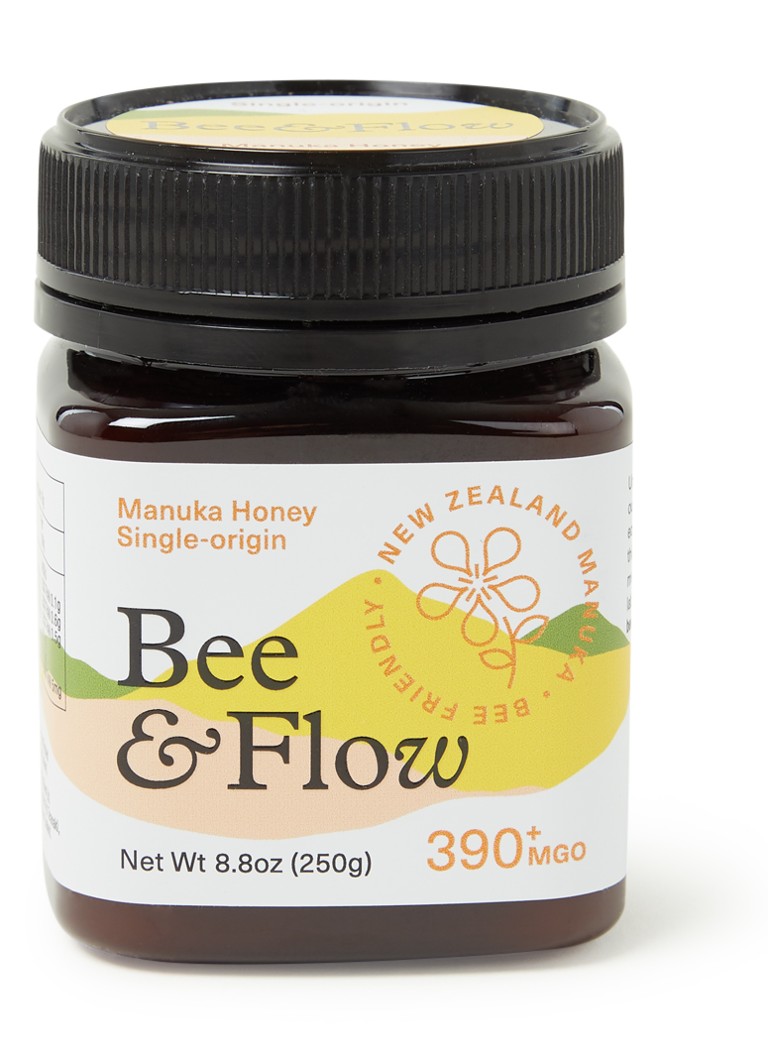 Bee & Flow - Manuka honing 250 gram  - Wit