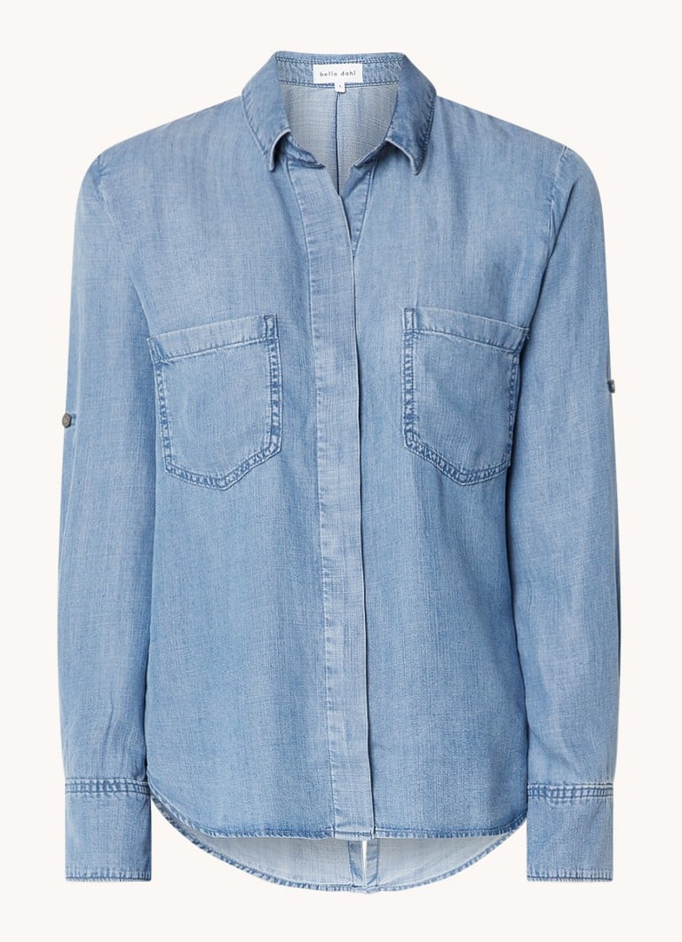 bella dahl denim shirt