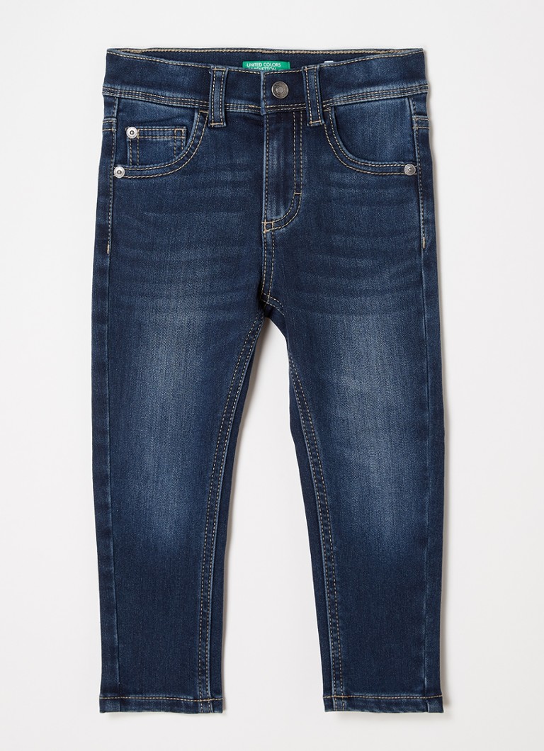 Benetton - Kanye skinny jeans met stretch - Jeans