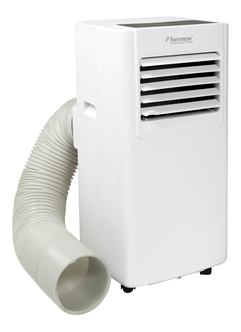 Bestron - Mobiele airconditioner met afstandsbediening, 67 cm hoog - Wit