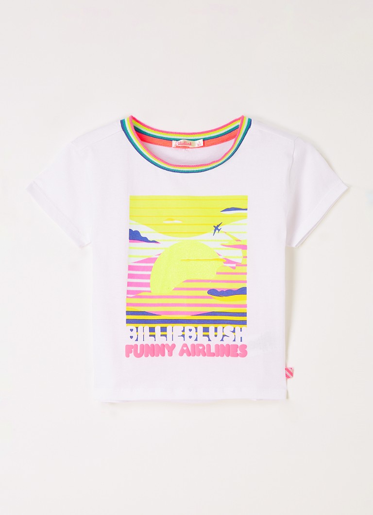 Billieblush - T-shirt met print  - Wit