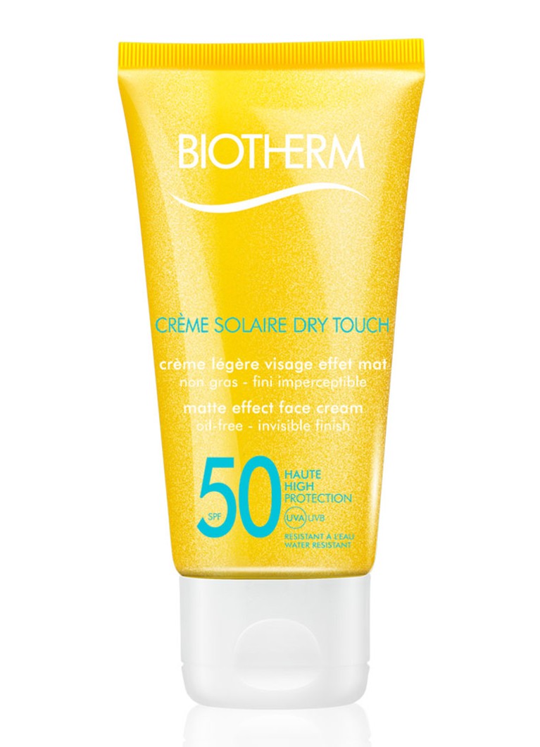 bekken Motel Versnellen Biotherm Crème Solaire Dry touch SPF 50 Face - zonnebrand voor het gezicht  • de Bijenkorf